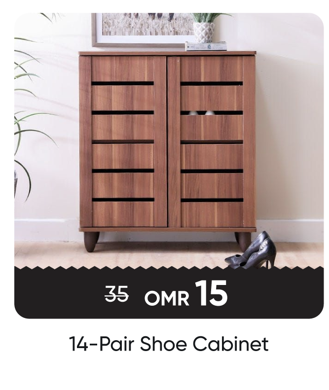 BRSO25-DOTD-14-Pair Shoe Cabinet