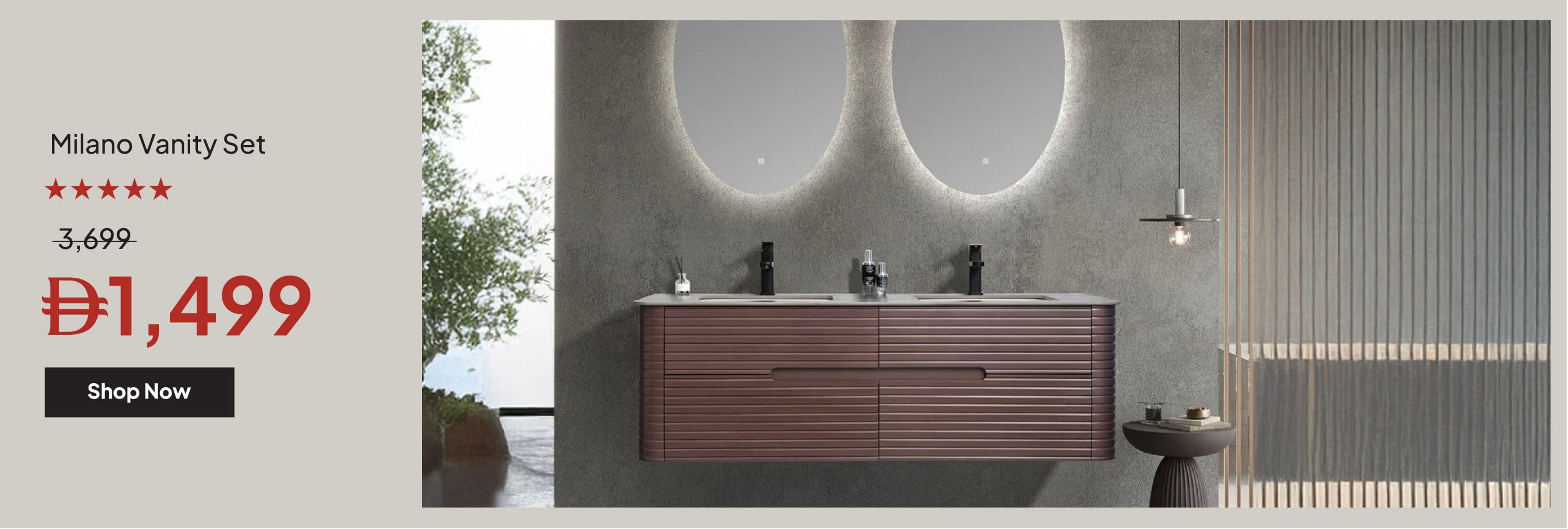 YECSU25-ST-CB-Milano Vanity Set