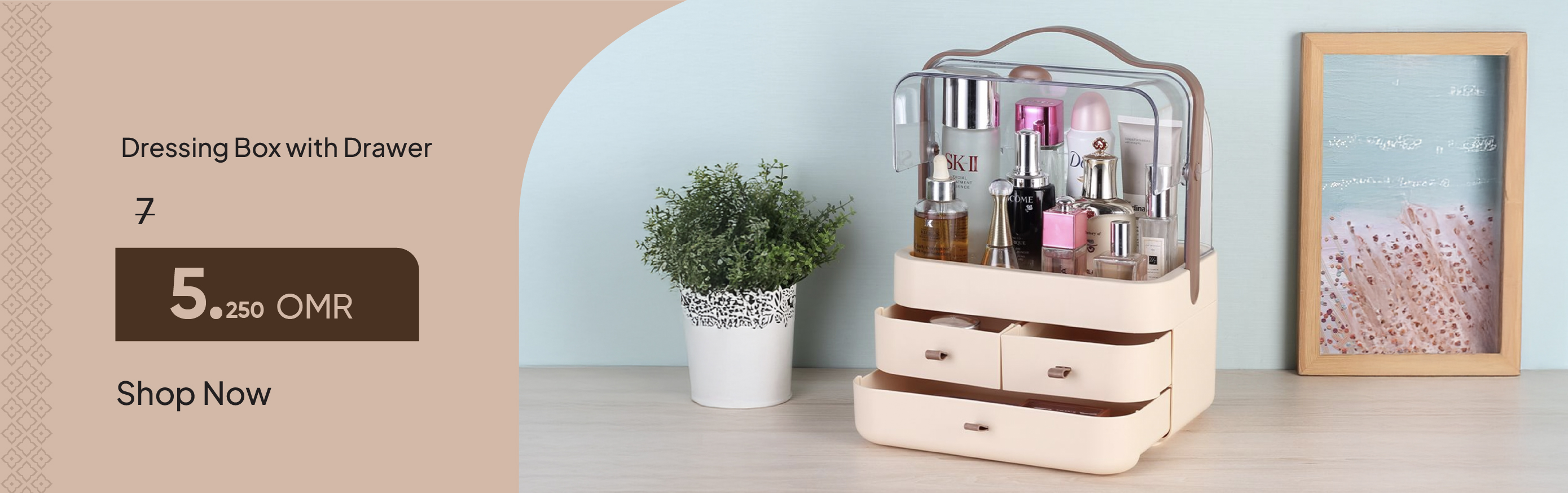 PRO26-DC-CB-Dressing Box W Drawer