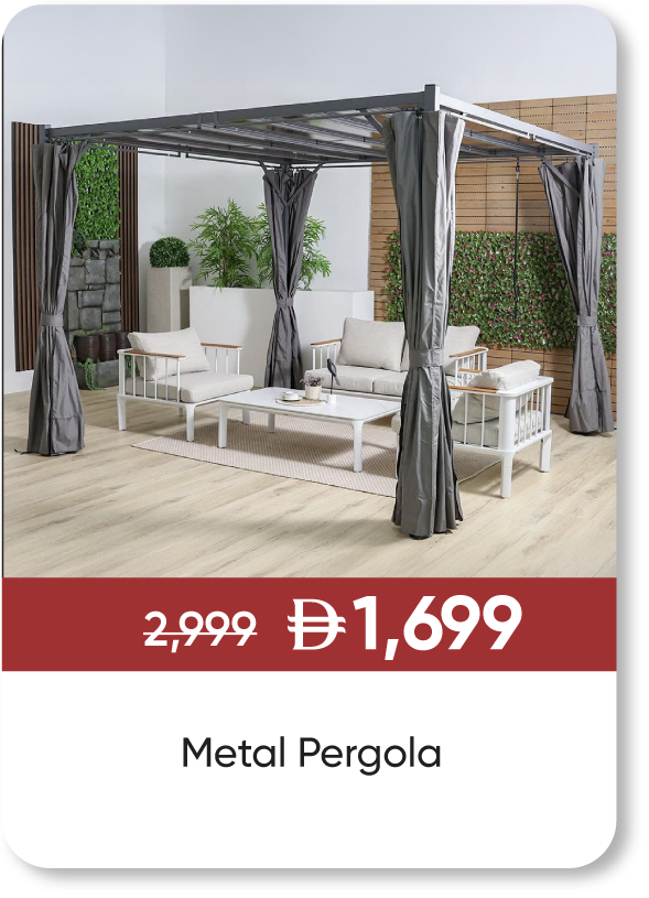 YESU25-SD-Metal Pergola