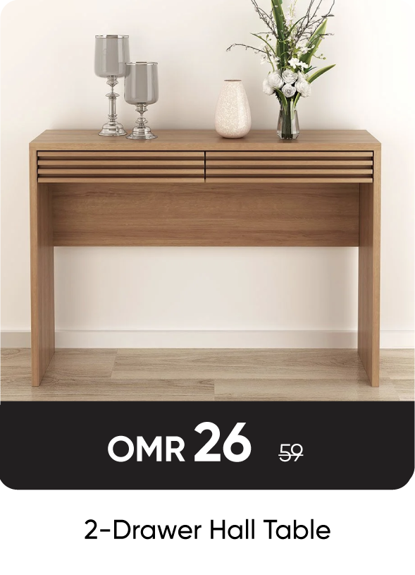 RSO-SD-2-Drawer Hall Table