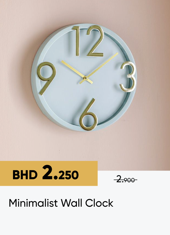 SFSB25-SD-Minimalist Wall Clock