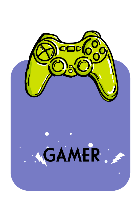 U25-Kids LP-SYF-B-Gamer