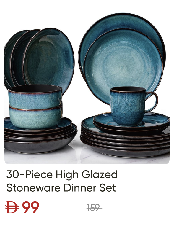 SSU-SD-30P Stoneware Dinner Set