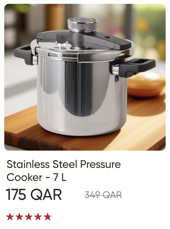 SOQ-SD-SS Pressure Cooker - 7 L