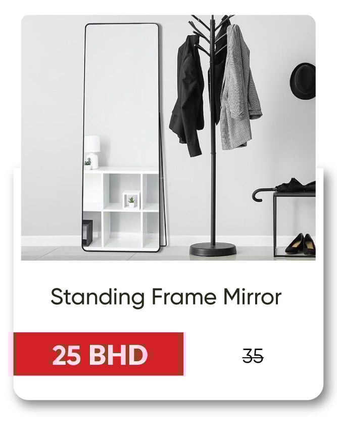 YESB25-SD-Standing Frame Mirror 