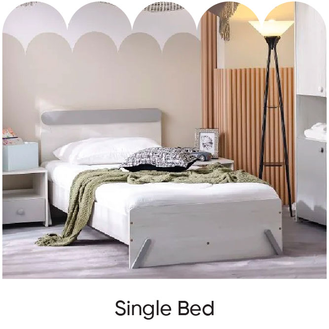 U25-BR LP-Kids C-Single Bed