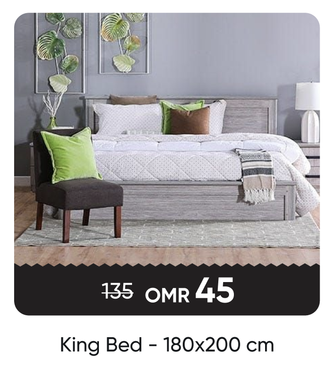 BRSO25-DOTD-King Bed - 180x200 cm
