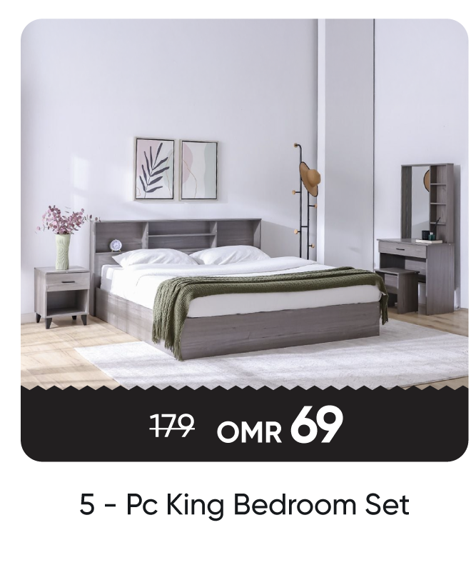 BRSO25-DOTD-G King Bed - 180x200 cm