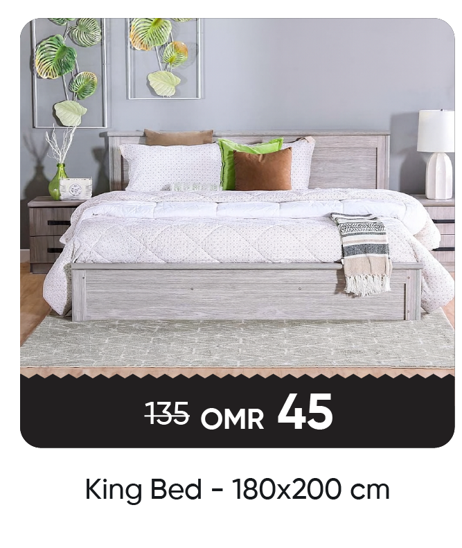 BRSO25-DOTD-G King Bed - 180x200 cm