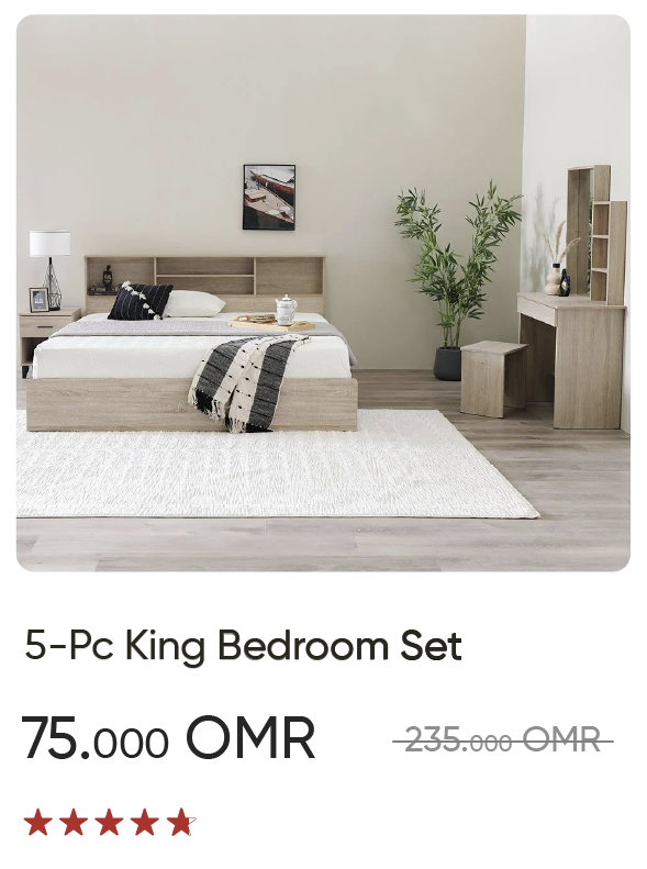 SSO-SD-5-Pc King Bedroom Set