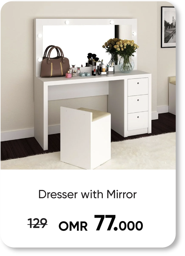 HFO25-SD-Dresser with Mirror