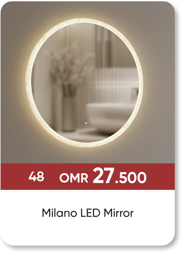 BRSO25-SD-Milano LED Mirror