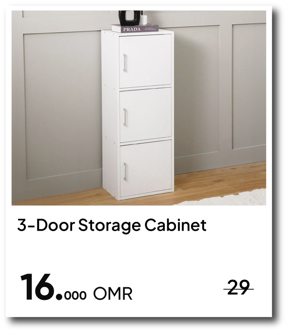 NYHRO26-SD-3-Door Storage Cabinet 