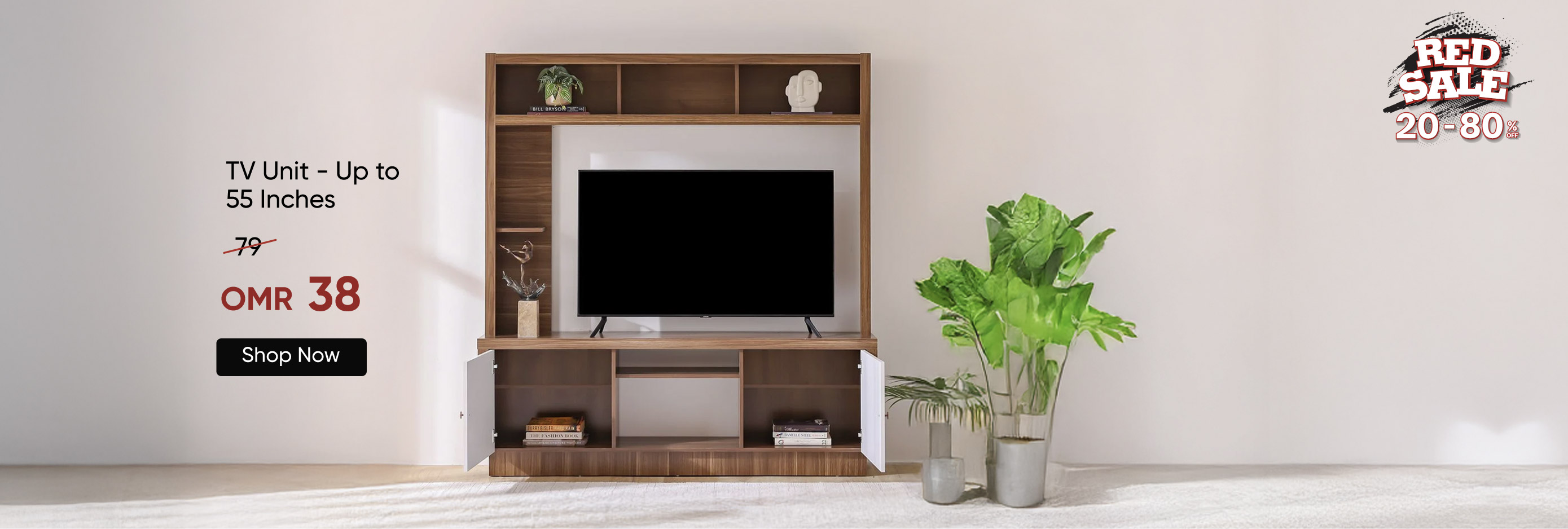 RSO-FA-CB-TV Unit - Up to 55 Inches