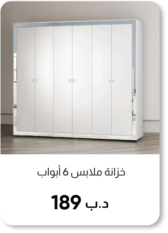 HFB25-SD-6 Door Wardrobe