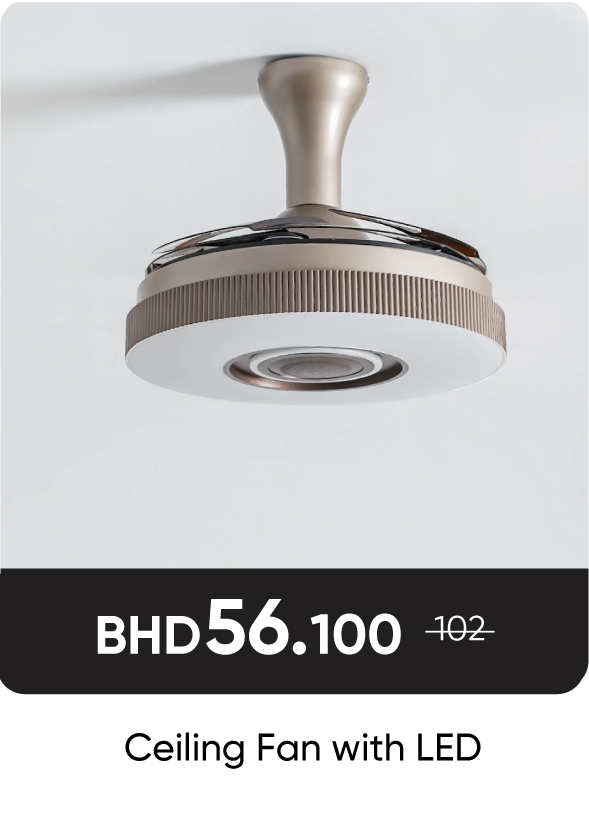 RSB-SD-Ceiling Fan with LED
