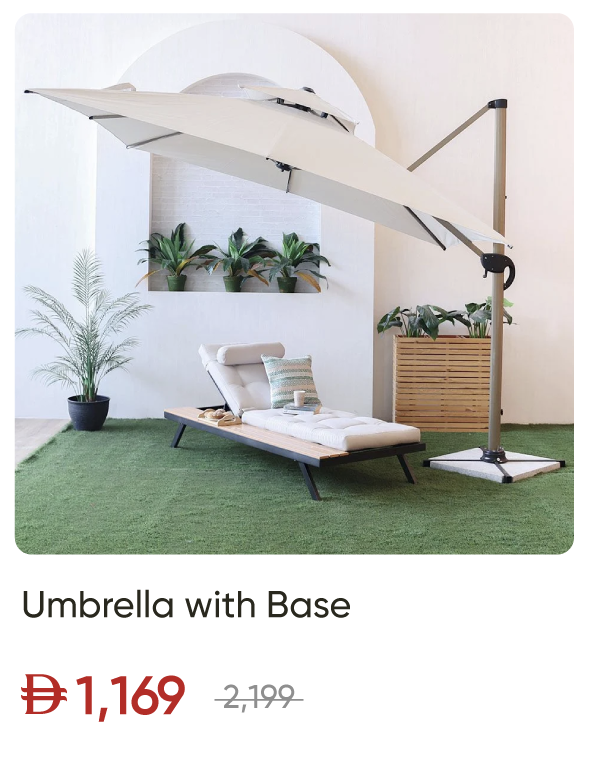 SSWU-SD-Umbrella with Base