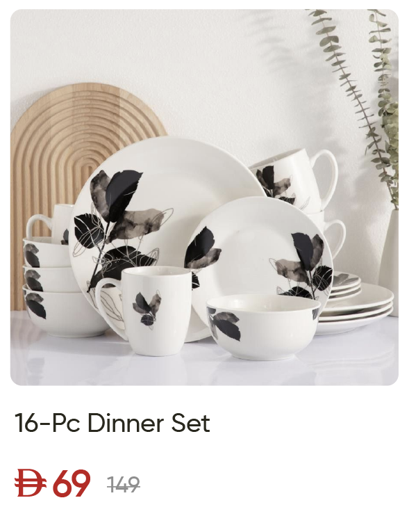 EHU-SD-16P Dinner Set