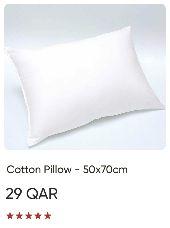 SOQ-SD-Cotton Pillow - 50x70cm