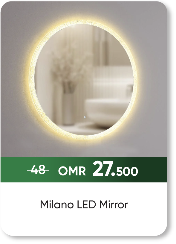 NDSO25-SD-Milano LED Mirror