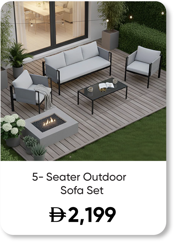 SFFU25-Oct-1k Disc-5S OD Sofa Set