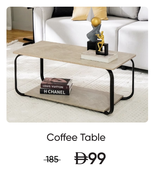 U25-TriB-Left-Fur-Coffee Table