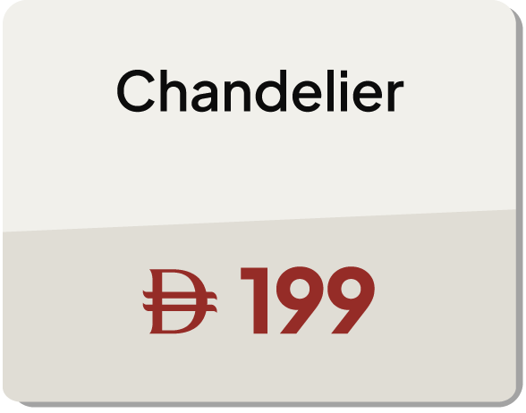 MRSU25-DR-CB-B-Chandelier