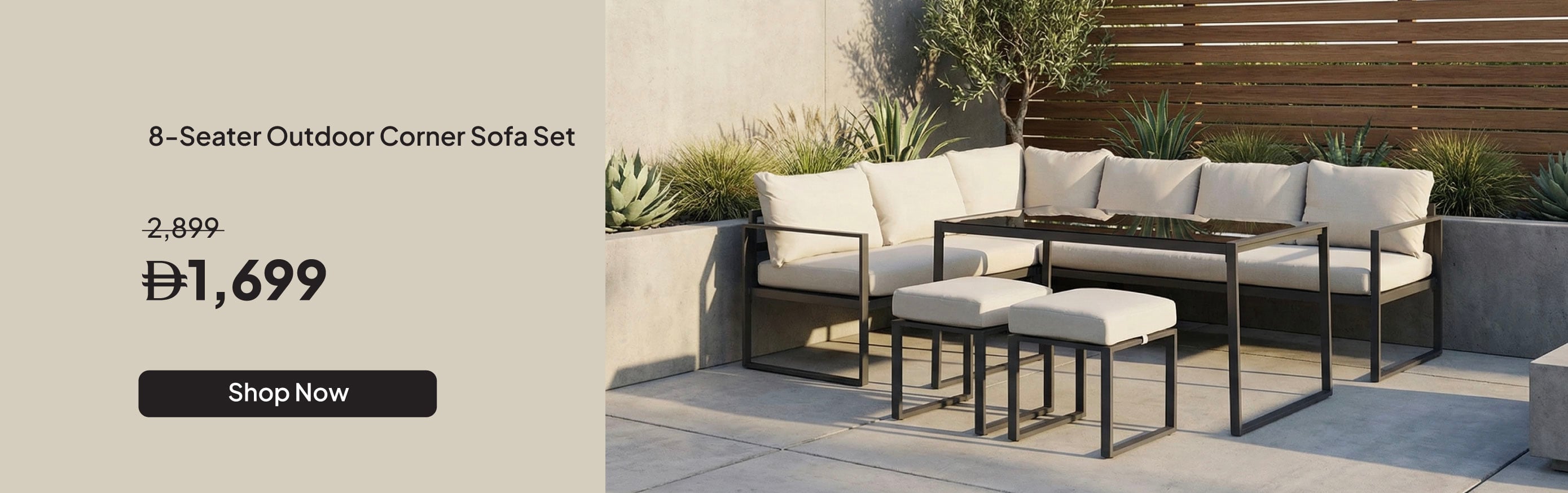 U26-Garden-Adora 8-Seater Sofa Set 