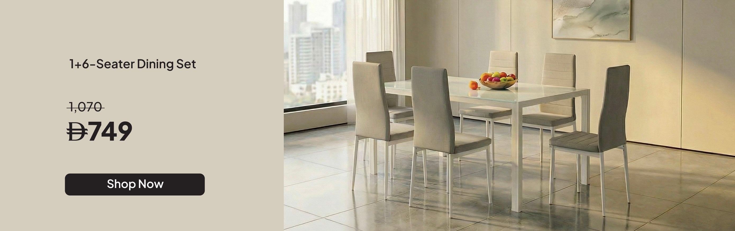 U26-Dining-Sicilia 1+6 Tempered Gla