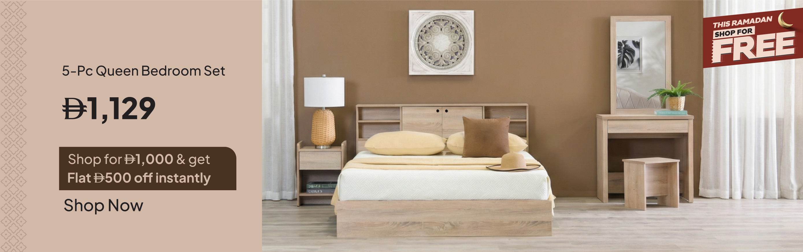 SFFU26J-BR-CB-5 Pc Queen Bedroom St