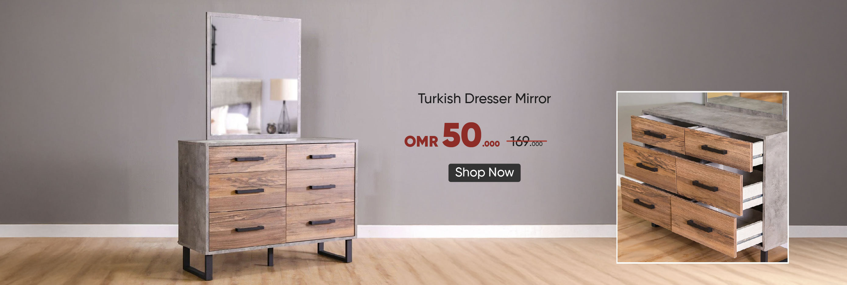 SSO-BRA-CB-Turkish Dresser Mirror