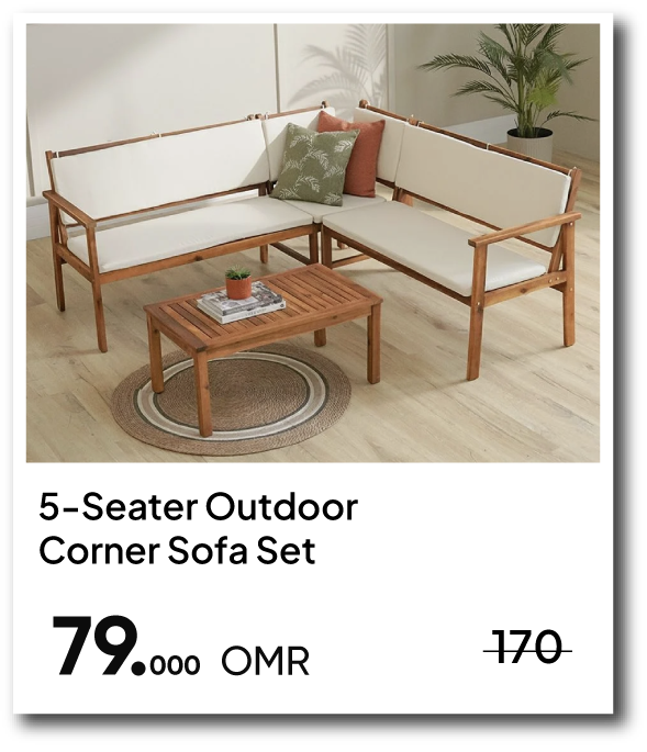 NYHRO26-SD-5-Seat OD Corner SofaSet