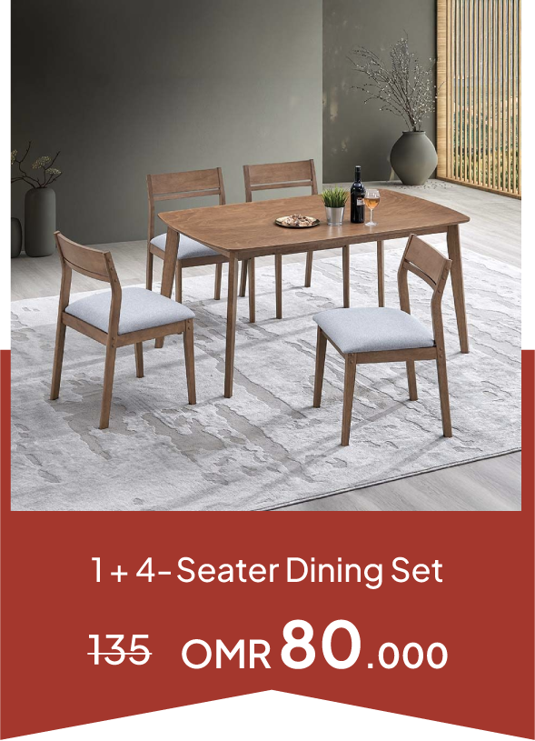 YECSSO25-SD-1 + 4-Seater Dining Set