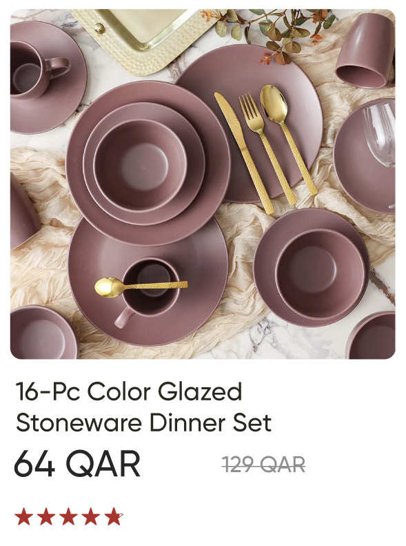 MSQ-SD-16P Dinner Set