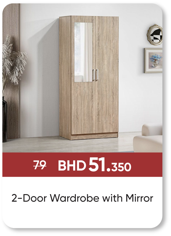 MSB25-SD-Supreme 2-Door Wardrobe 