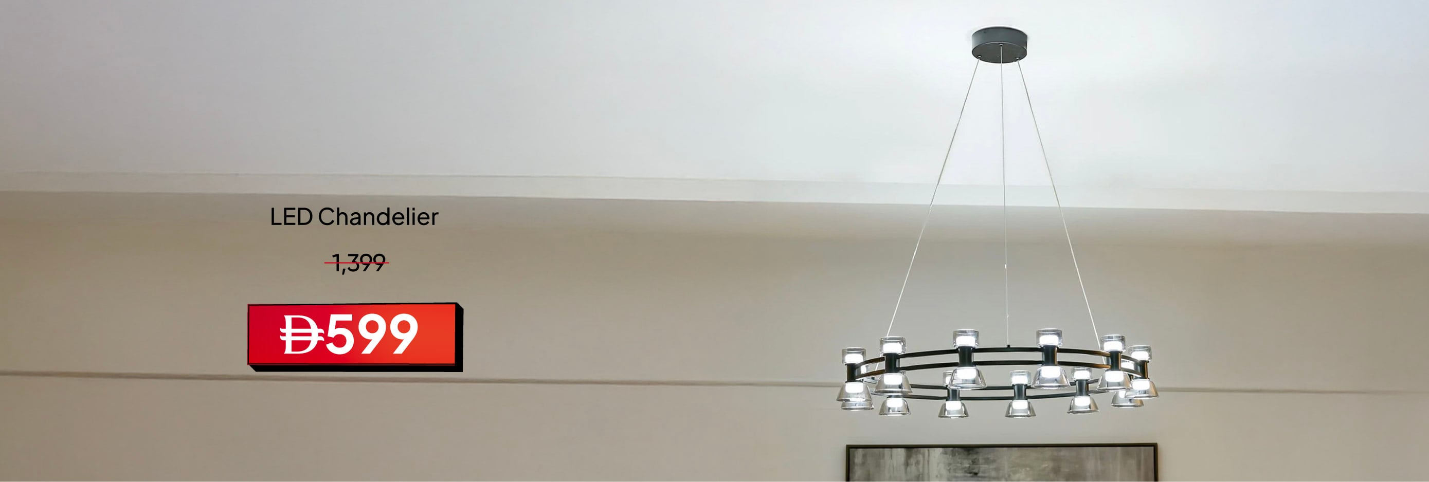 YESU25-LT-CB-Porto LED Chandelier