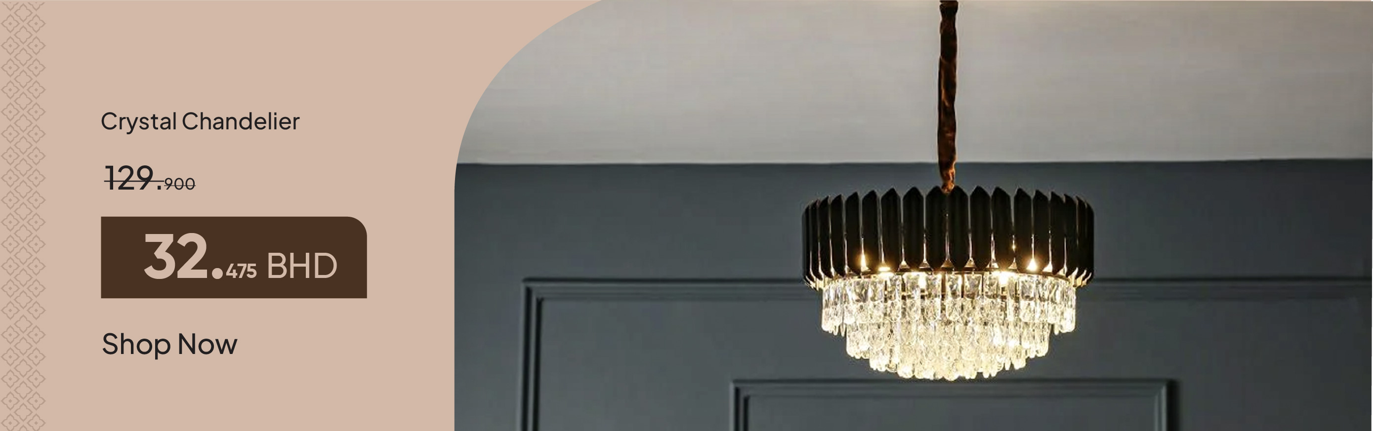 PRB26-LT-CB-Crystal Chandelier
