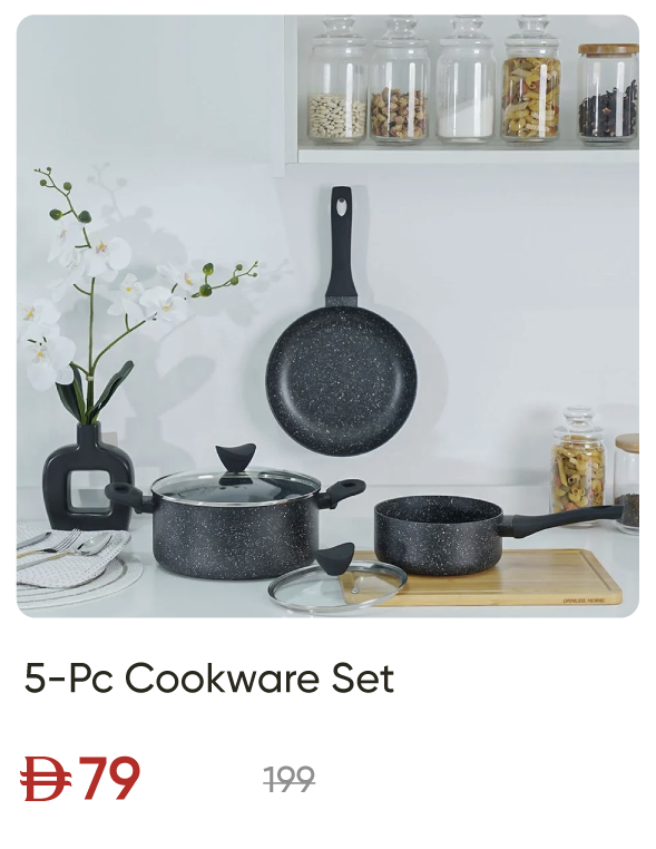 SSU-SD-5-Pc Cookware Set