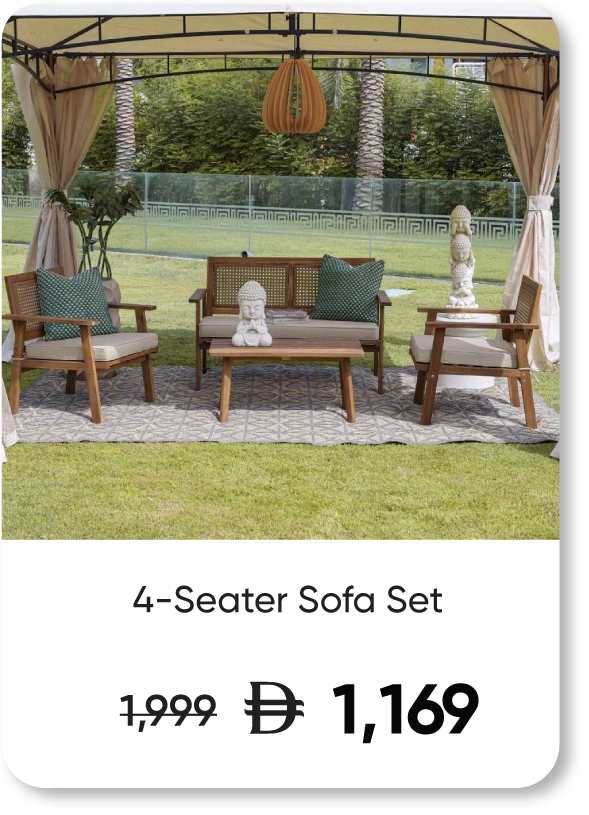 G-LP-SD-Havana-4-Seater Sofa Set