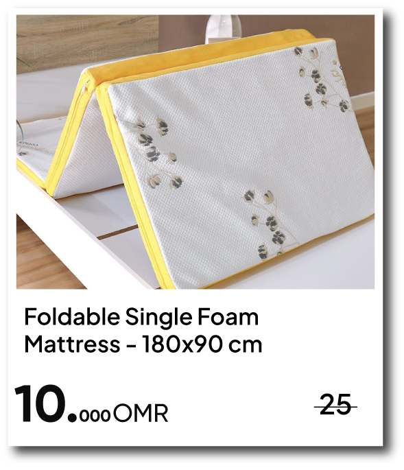 NYHRO26-SD-Foldable Single Foam Mat