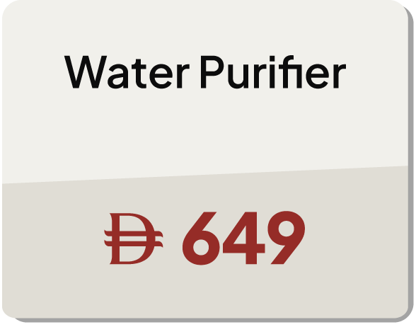 MRSU25-DR-CB-B-Water Purifier