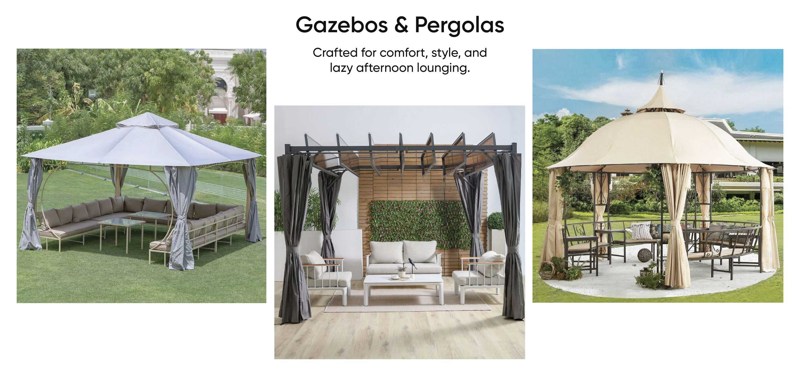 U25-LS-Gazebo & Pergolas
