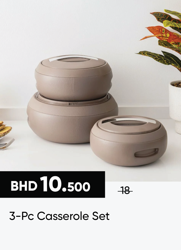 SSSB25-SD-3-Pc Casserole Set