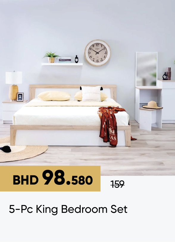 SFSB25-SD-5-Pc King Bedroom Set
