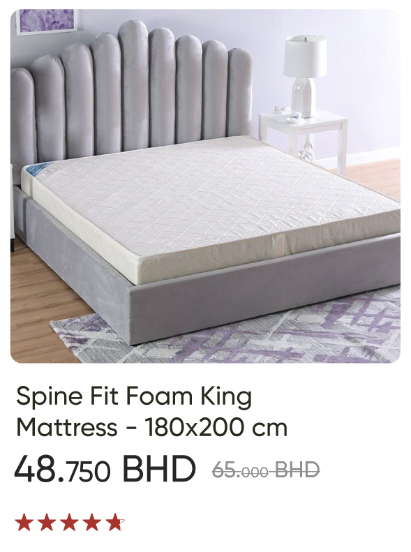 SSB-SD-Spine Fit Foam King Mattress