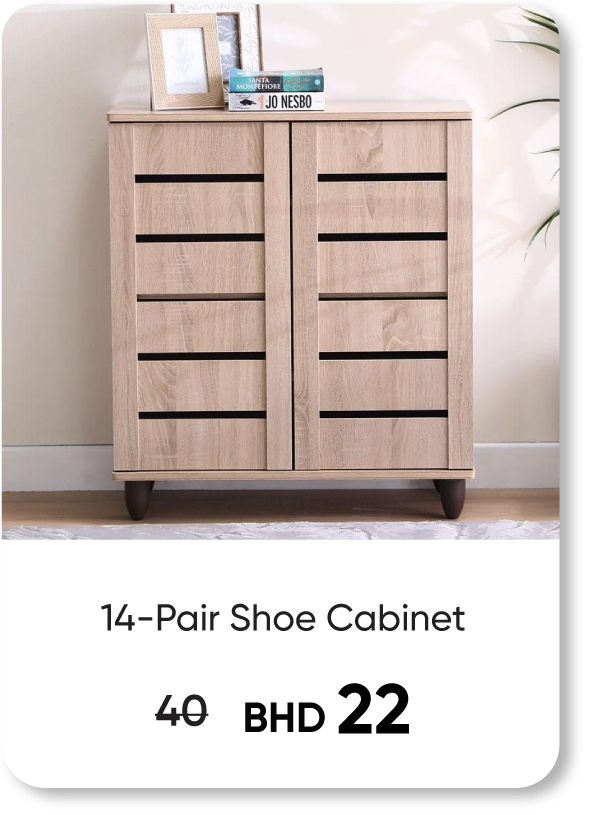 HFB25-SD-14-Pair Shoe Cabinet