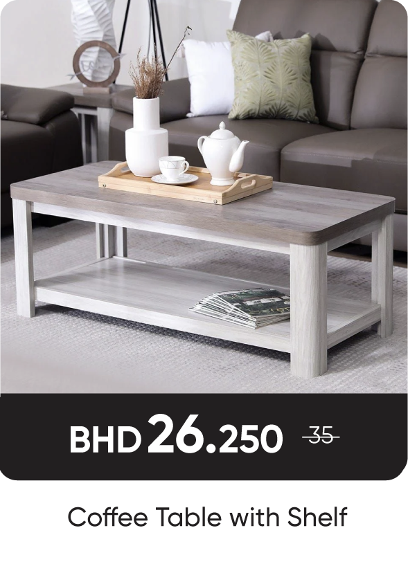 RSB-SD-Coffee Table with Shelf