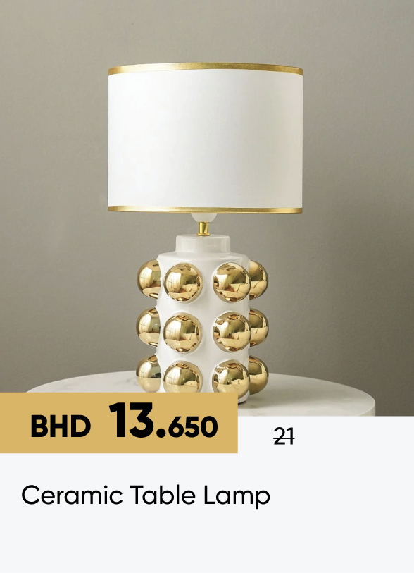 SFSB25-SD-Ceramic Table Lamp