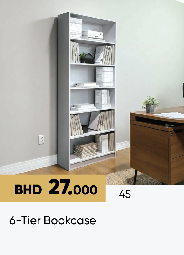 SFSB25-SD-6-Tier Bookcase